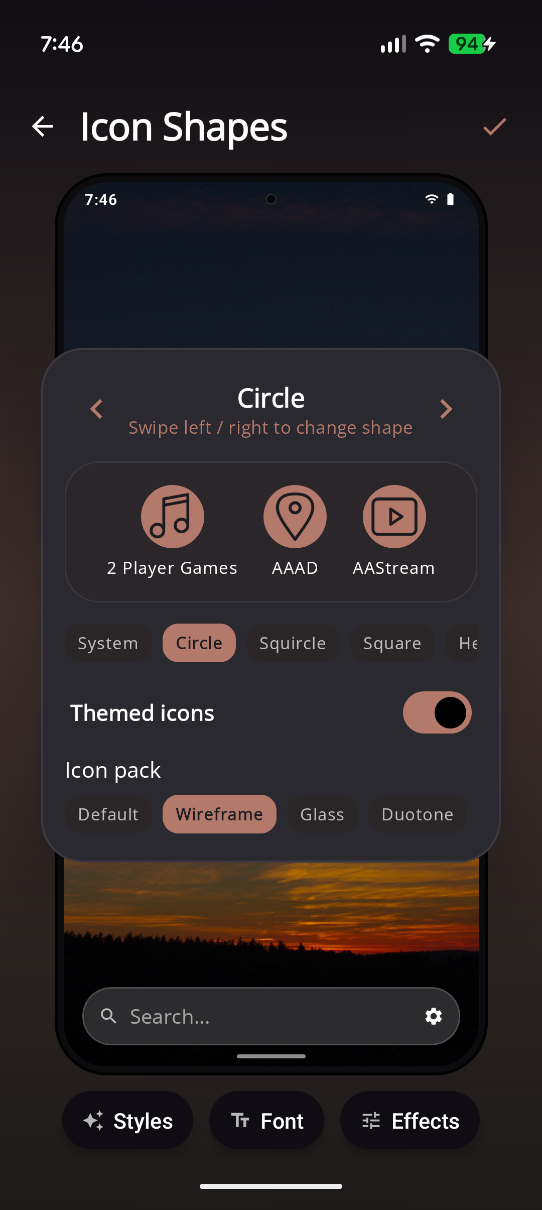 Icon packs