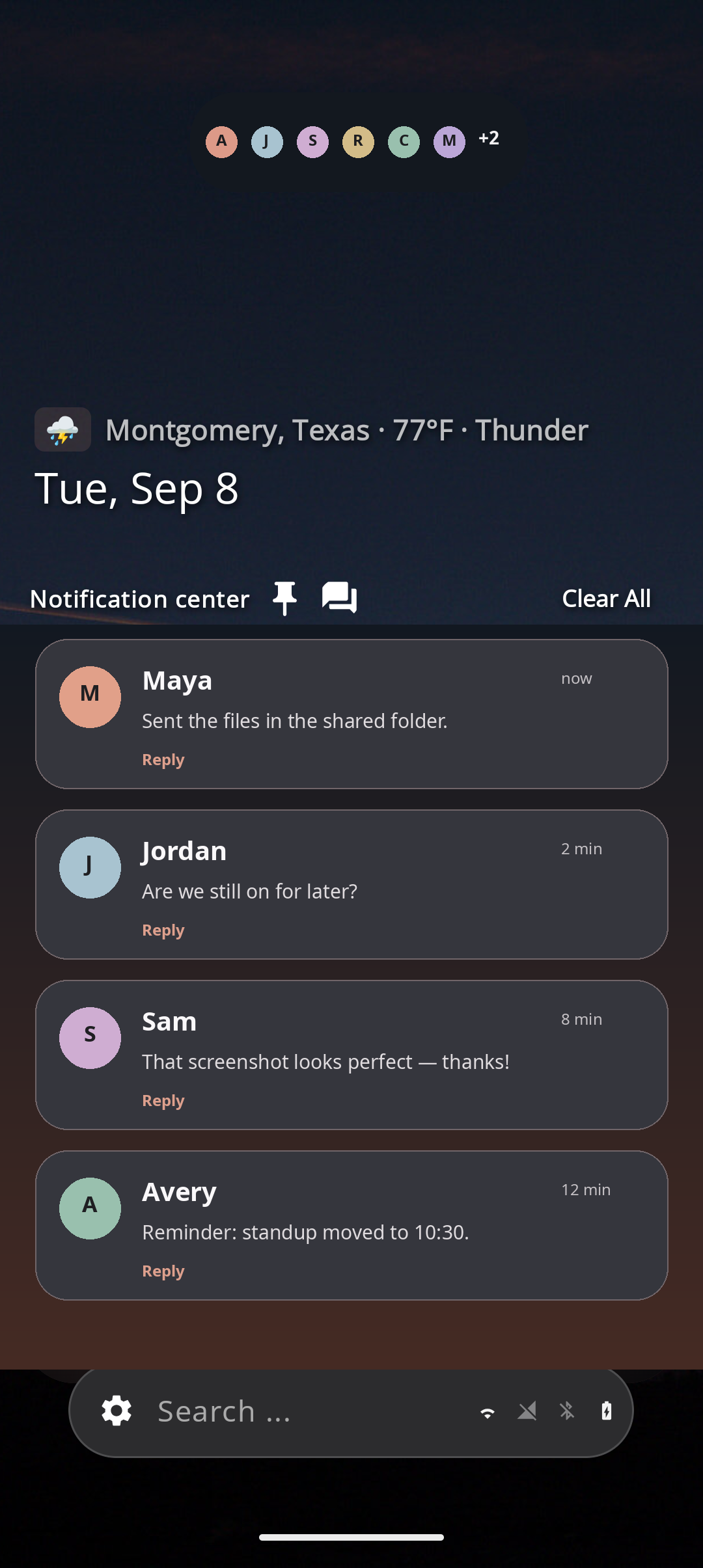 Notifications